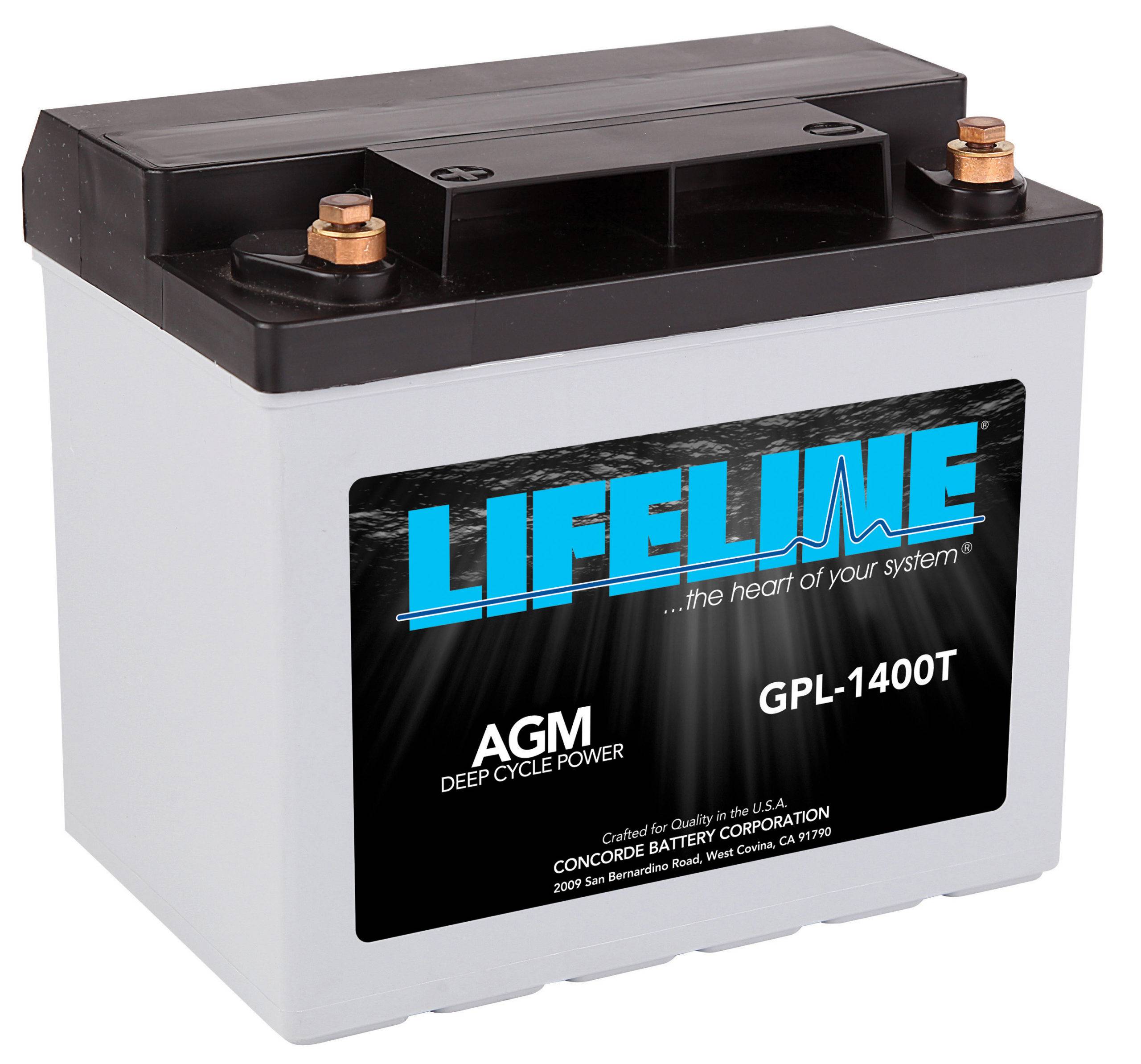 Lifeline GPL-1400T R HR Battery