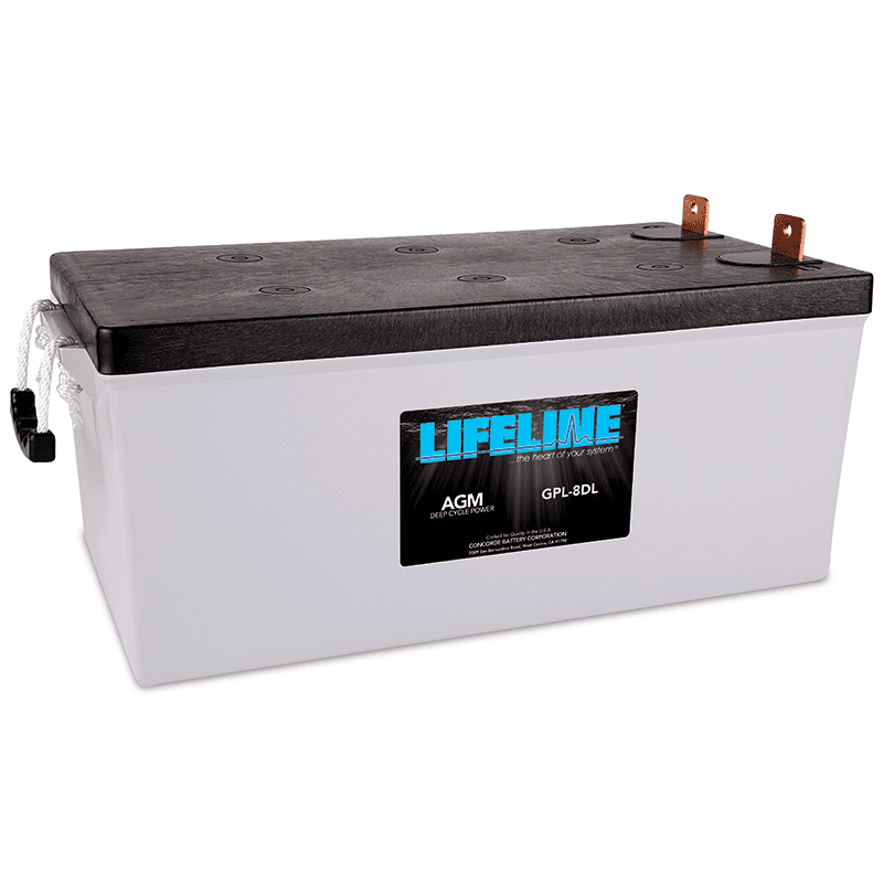 Lifeline GPL-8DL battery