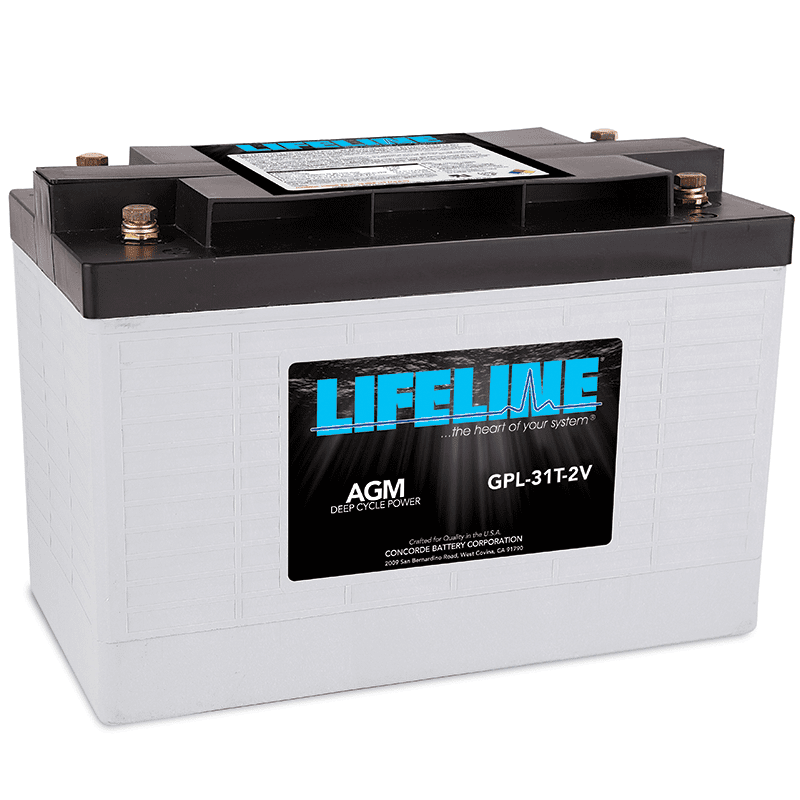 Lifeline Marine AGM Battery GPL-4CT 